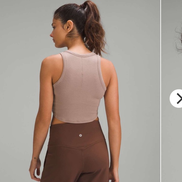 NWT Lululemon hold tight cropped tank - Picture 4 of 8